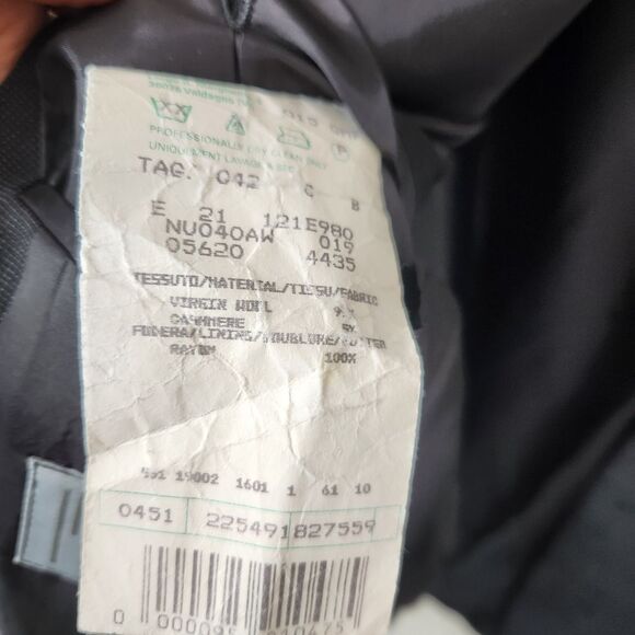 Missoni Virgin Wool Cashmere Blend 3 Button Sport Coat Blazer Made In Italy 42 - Picture 7 of 10